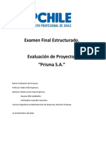 Examen Evaluacion de Proyectos Prisma S.A