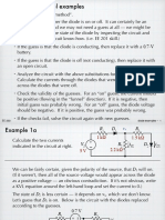 Diode - On - Off - Examples (Week 4)