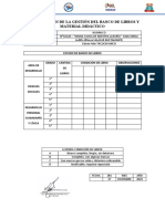 Ficha Resumen de La Gestión Del Banco de Libros y Material Didáctico