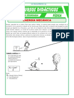 Problemas de Energía Mecánica para Quinto Grado de Secudgbgghndaria