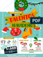 Afiche - Talentos Navideños