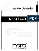 Nord Lead 2x Portuguese User Manual