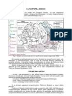 Geologia Romaniei - Curs 05 - Platforma Moesica