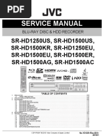 JVC sr-hd1250 Sr-Hd1500-Ac Ag Er Eu KR Us-Yd125