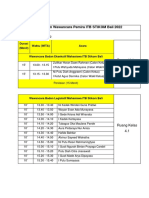 Rundown Wawancara Pemira BEM & BALMA 2022