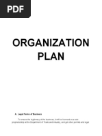 Part 4 - Organization Plan