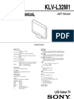 KLV-L32M1 - Service Manual