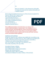  FAL Forms and Certificates