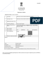 GST Certificate - Updated