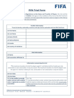 FIFA Trial Form - EN