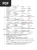 Bài tập Danh động từ hoàn thành và Phân từ hoàn thành (Perfect gerunds and participles)