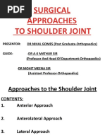 Surgical Approaches To Shoulder Joint - 075527