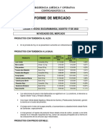 Informe de Mercado Agosto 17 de 2022