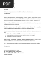 Propuesta para Cobertura de La Ruta Ricaurte - Cundinamarca