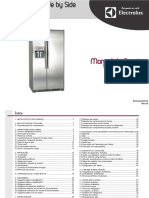 Manual Teì Cnico Side by Side Electrolux SS77X