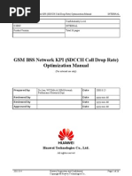 02 GSM BSS Network KPI (SDCCH Call Drop Rate) Optimization Manual