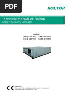 Holtop XHBQ-TGX Series With Touch Screen Intelligent Controller