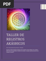 Taller de Registros Akashicos.