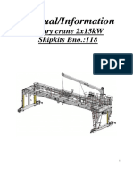 420118-Gantry Crane Manual