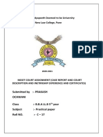 Prakash Ochwani Moot Report