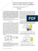 Effective EMI Filter Design Method of Singlephase Inverter Based On Noise Source Impedance