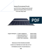 Pemasangan PLTS 50 KW Sebagai Energi Alternatif Untuk Penghematan Pemakaian Beban Listrik Pada Universitas Hang Tuah