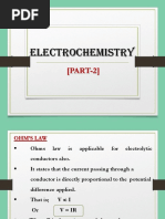 PART-2 Electrochemistry 