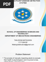 Uav Based Plant Disease Detection System