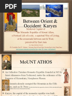 Mount Athos Karies Poetique