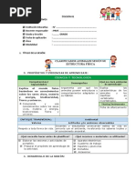 Lunes B - Clasificamos Animales Segun Su Estructura Física