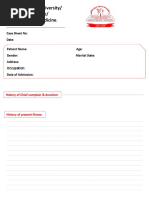 Case Template (Urology & Nephrology)