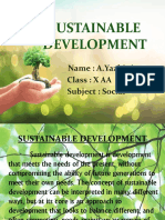 Sustainable Development