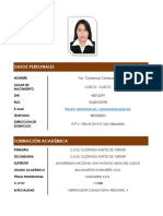 Curriculum Vitae Flor