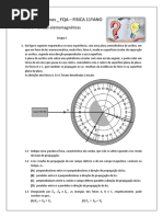 Fichas FISICA 1 - Ficha 6 - Ondas Eletromagnéticas