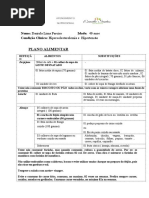 Cardapio Dislipidemia