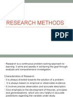 Research Methods