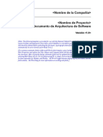 Documento de Arquitectura de Software