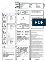 Claink Character Sheet