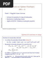 Systèmes Numérique Partie 1