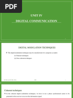 Unit Iv Digital Communication