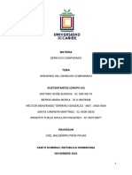 Trabajo Final - Orígenes Del Derecho Comparado