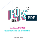 Questionário de Branding - Pops