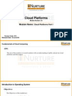 Cloud Platforms: Module Name