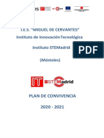 Plan de Convivencia 2020 - 2021