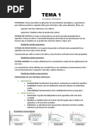 Tema 1 Sistemas Agrarios