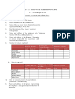 CHECKLIST Labour Department