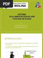 6.1 Sistema de Alimentacion de Aire