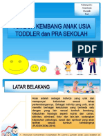 Tumbuh Kembang Anak Usia Toddler-Pra Sekolah