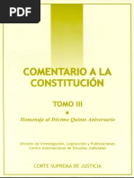 Comentario A La Constitución TOMO III