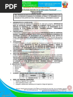 TDR de Residente de Obra Totos 2022